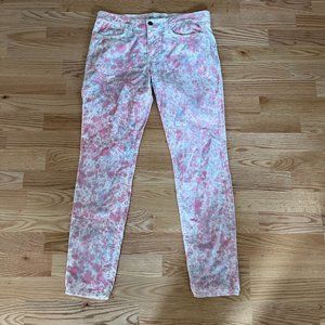 Women's Wildfox Couture Heartbeat Marianne Velvet Mid Rise Skinny Pants Size 31